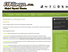 Tablet Screenshot of efbilingue.com